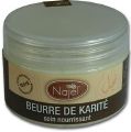 Beurre de karit du Burkina Faso, parfum  la vanille, pot de 100 grammes